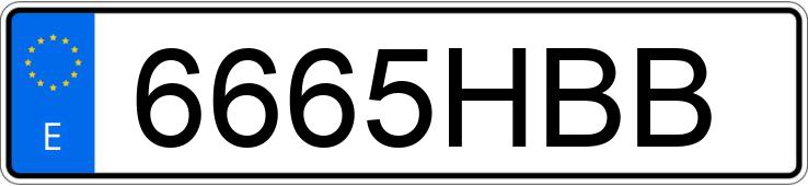 Numer rejestracyjny 6665HBB posiada BMW SERIE 5 Numer rejestracyjny 6665HBB posiada BMW SERIE 5