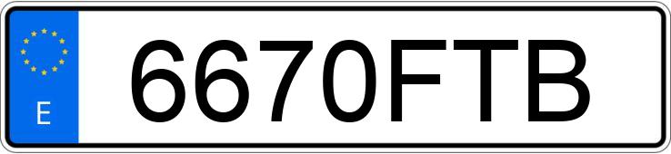 Numer rejestracyjny 6670FTB posiada MAZDA MAZDA5 Numer rejestracyjny 6670FTB posiada MAZDA MAZDA5