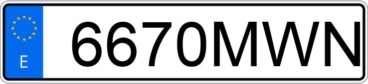 Numer rejestracyjny 6670MWN posiada FORD MUSTANG MACH-E Numer rejestracyjny 6670MWN posiada FORD MUSTANG MACH-E