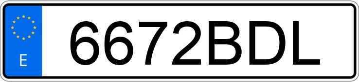 Numer rejestracyjny 6672BDL posiada OPEL VECTRA Numer rejestracyjny 6672BDL posiada OPEL VECTRA