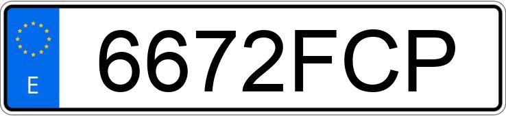 Numer rejestracyjny 6672FCP posiada VOLKSWAGEN GOLF Numer rejestracyjny 6672FCP posiada VOLKSWAGEN GOLF