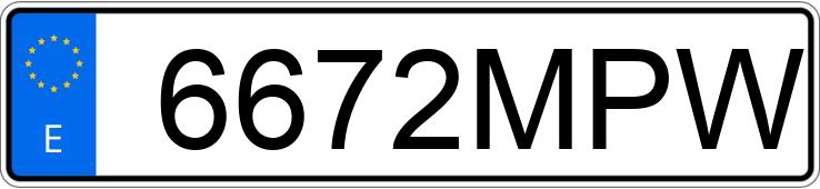 Numer rejestracyjny 6672MPW posiada TOYOTA YARIS Numer rejestracyjny 6672MPW posiada TOYOTA YARIS