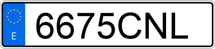 Numer rejestracyjny 6675CNL posiada SEAT IBIZA Numer rejestracyjny 6675CNL posiada SEAT IBIZA