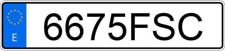 Numer rejestracyjny 6675FSC posiada CHEVROLET-GM AVEO