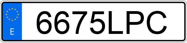 Numer rejestracyjny 6675LPC posiada SEAT ARONA