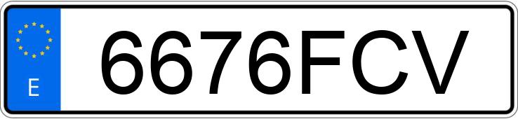 Numer rejestracyjny 6676FCV posiada HYUNDAI GETZ Numer rejestracyjny 6676FCV posiada HYUNDAI GETZ