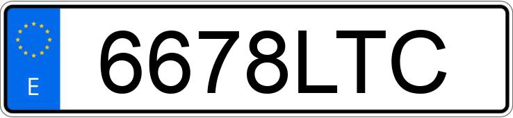 Numer rejestracyjny 6678LTC posiada MINI MINI Numer rejestracyjny 6678LTC posiada MINI MINI