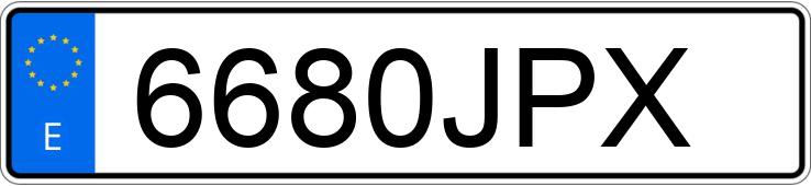 Numer rejestracyjny 6680JPX posiada OPEL ASTRA Numer rejestracyjny 6680JPX posiada OPEL ASTRA