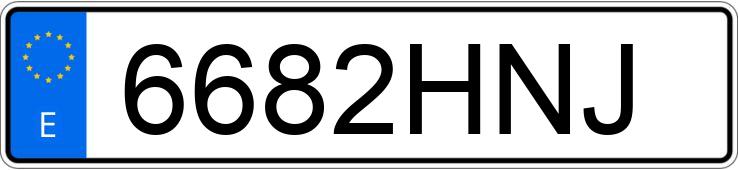 Numer rejestracyjny 6682HNJ posiada CHEVROLET-GM CAPTIVA