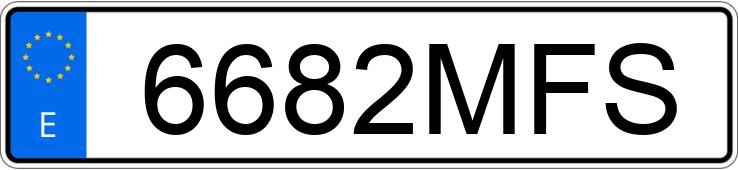 Numer rejestracyjny 6682MFS posiada VOLKSWAGEN CADDY Numer rejestracyjny 6682MFS posiada VOLKSWAGEN CADDY