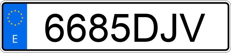 Numer rejestracyjny 6685DJV posiada SEAT LEON Numer rejestracyjny 6685DJV posiada SEAT LEON