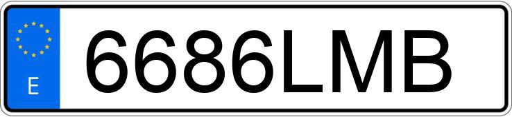Numer rejestracyjny 6686LMB posiada VOLVO XC60 Numer rejestracyjny 6686LMB posiada VOLVO XC60