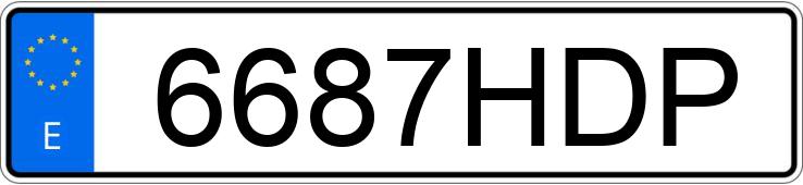 Registreringsnummeret 6687HDP har CHEVROLET-GM AVEO Registreringsnummeret 6687HDP har CHEVROLET-GM AVEO