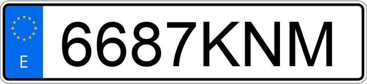 Numer rejestracyjny 6687KNM posiada MERCEDES B (246/242) Numer rejestracyjny 6687KNM posiada MERCEDES B (246/242)