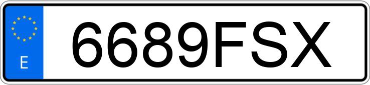 Numer rejestracyjny 6689FSX posiada MERCEDES M (163-164)