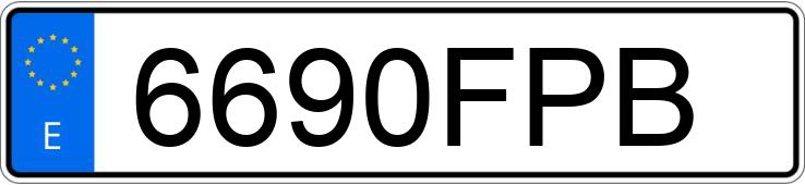 Numer rejestracyjny 6690FPB posiada BMW SERIE 3 Numer rejestracyjny 6690FPB posiada BMW SERIE 3