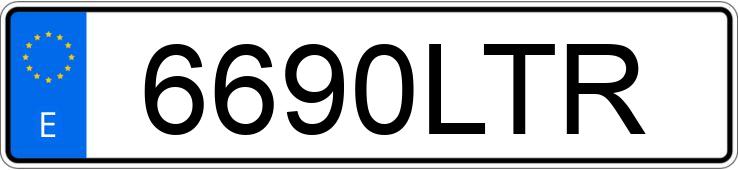 Numer rejestracyjny 6690LTR posiada BMW SERIE 4 Numer rejestracyjny 6690LTR posiada BMW SERIE 4