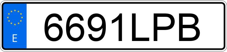 Numer rejestracyjny 6691LPB posiada MOTO GUZZI V 75