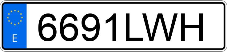 Numer rejestracyjny 6691LWH posiada PEUGEOT 208