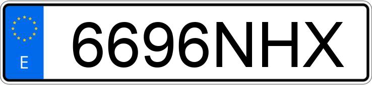 Numer rejestracyjny 6696NHX posiada TOYOTA RAV4 Numer rejestracyjny 6696NHX posiada TOYOTA RAV4