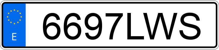 Numer rejestracyjny 6697LWS posiada NISSAN JUKE Numer rejestracyjny 6697LWS posiada NISSAN JUKE