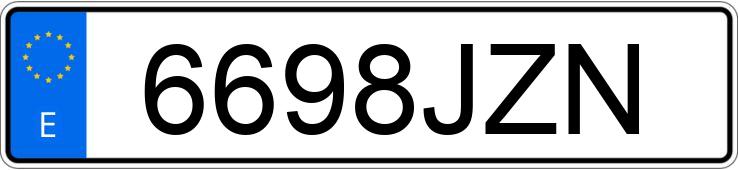 Numer rejestracyjny 6698JZN posiada NISSAN JUKE NISMO RS 1.6 DIG-T 4X4 XTRONIC