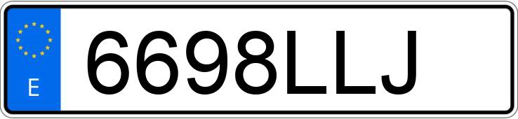 Numer rejestracyjny 6698LLJ posiada PEUGEOT 308 Numer rejestracyjny 6698LLJ posiada PEUGEOT 308