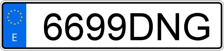 Numer rejestracyjny 6699DNG posiada OPEL CORSA Numer rejestracyjny 6699DNG posiada OPEL CORSA