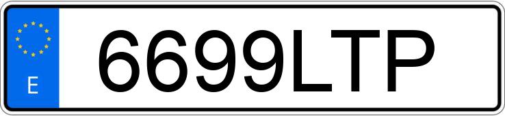 Numer rejestracyjny 6699LTP posiada JEEP RENEGADE Numer rejestracyjny 6699LTP posiada JEEP RENEGADE