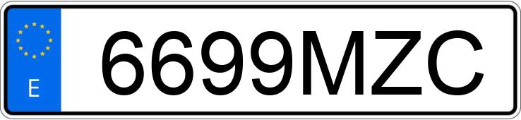 Numer rejestracyjny 6699MZC posiada VOLKSWAGEN POLO Numer rejestracyjny 6699MZC posiada VOLKSWAGEN POLO