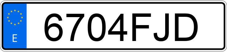 Numer rejestracyjny 6704FJD posiada AUDI A3 2.0 TDI ATTRACTI S-TRONIC Numer rejestracyjny 6704FJD posiada AUDI A3 2.0 TDI ATTRACTI S-TRONIC