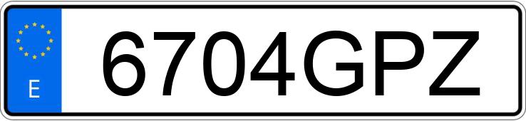 Numer rejestracyjny 6704GPZ posiada VOLKSWAGEN PASSAT Numer rejestracyjny 6704GPZ posiada VOLKSWAGEN PASSAT