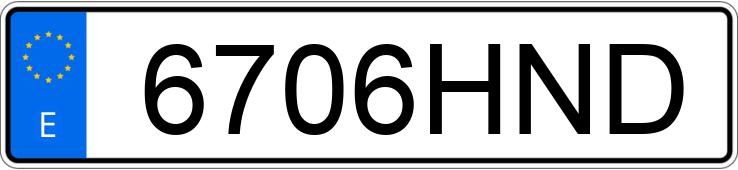 Numer rejestracyjny 6706HND posiada RENAULT CLIO Numer rejestracyjny 6706HND posiada RENAULT CLIO