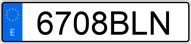 Numer rejestracyjny 6708BLN posiada OPEL CORSA Numer rejestracyjny 6708BLN posiada OPEL CORSA