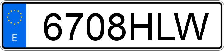 Numer rejestracyjny 6708HLW posiada MERCEDES CLS (218) Numer rejestracyjny 6708HLW posiada MERCEDES CLS (218)