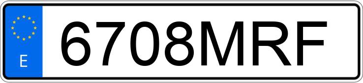 Numer rejestracyjny 6708MRF posiada OPEL GRANDLAND