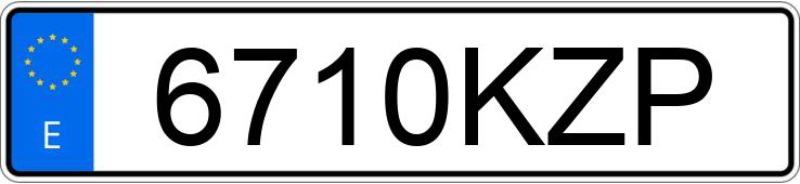 Numer rejestracyjny 6710KZP posiada NISSAN X-TRAIL Numer rejestracyjny 6710KZP posiada NISSAN X-TRAIL