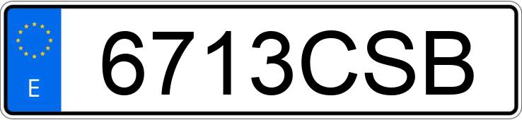 Numer rejestracyjny 6713CSB posiada NISSAN PRIMERA Numer rejestracyjny 6713CSB posiada NISSAN PRIMERA
