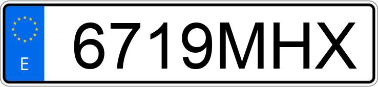 Numer rejestracyjny 6719MHX posiada KIA SPORTAGE Numer rejestracyjny 6719MHX posiada KIA SPORTAGE