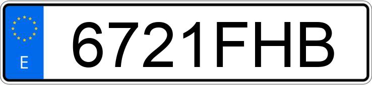 Numer rejestracyjny 6721FHB posiada CITROEN C4