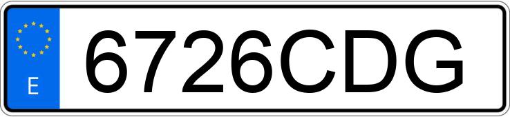 Numer rejestracyjny 6726CDG posiada HONDA ACCORD Numer rejestracyjny 6726CDG posiada HONDA ACCORD