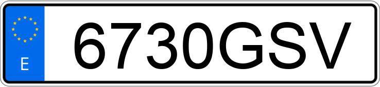 Numer rejestracyjny 6730GSV posiada CITROEN C3