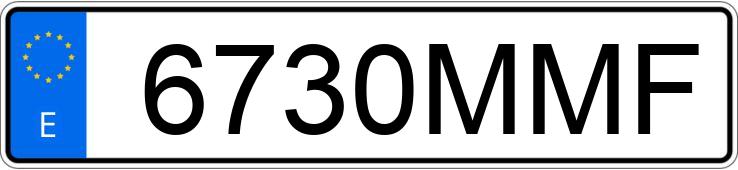 Numer rejestracyjny 6730MMF posiada BMW X1