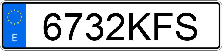 Numer rejestracyjny 6732KFS posiada NISSAN QASHQAI