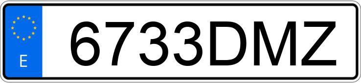 Numer rejestracyjny 6733DMZ posiada AUDI A4