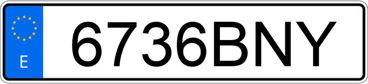 Numer rejestracyjny 6736BNY posiada RENAULT CLIO Numer rejestracyjny 6736BNY posiada RENAULT CLIO