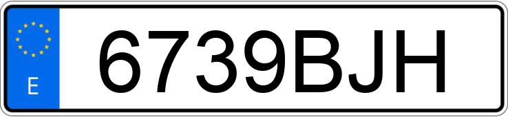 Numer rejestracyjny 6739BJH posiada HYUNDAI ELANTRA