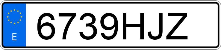 Numer rejestracyjny 6739HJZ posiada NISSAN QASHQAI Numer rejestracyjny 6739HJZ posiada NISSAN QASHQAI