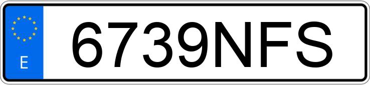 Numer rejestracyjny 6739NFS posiada CUPRA TERRAMAR Numer rejestracyjny 6739NFS posiada CUPRA TERRAMAR