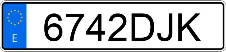 Numer rejestracyjny 6742DJK posiada SUZUKI LIANA Numer rejestracyjny 6742DJK posiada SUZUKI LIANA